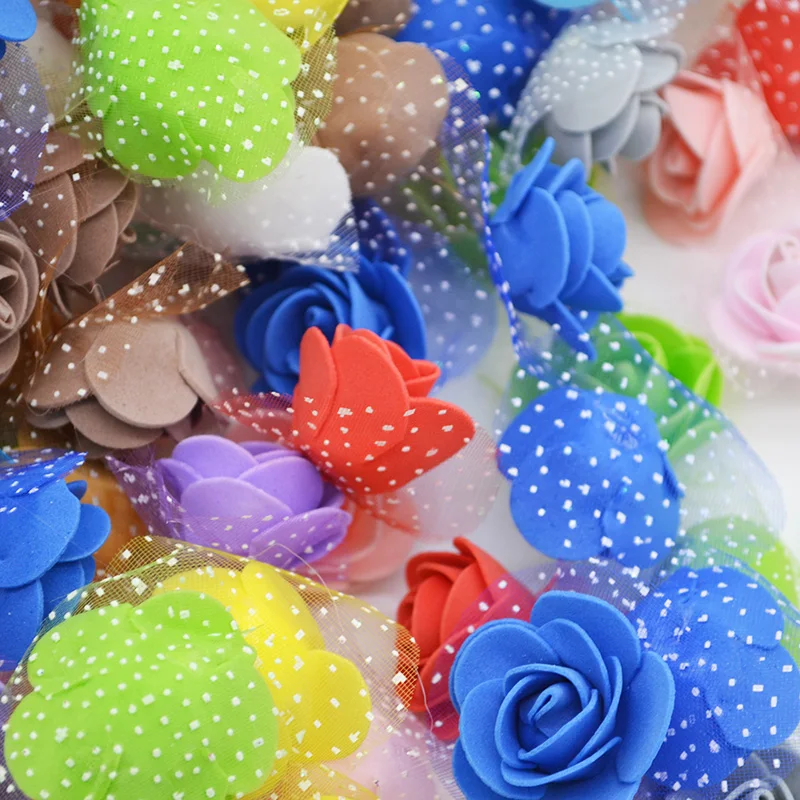 50Pcs/lot 3.5cm Mini PE Foam Rose Artificial Flower Heads For DIY Wreaths Accessories Wedding Decorations Party Handmade Crafts
50Pcs/lot 3.5cm Mini PE Foam Rose Artificial Flower Heads For DIY Wreaths Accessories Wedding Decorations Party Handmade Crafts