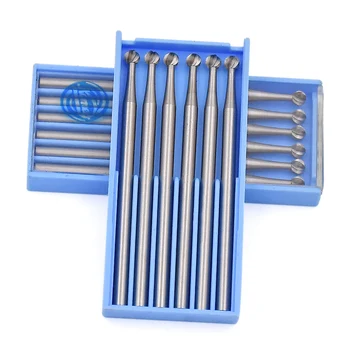 6pcs Steel Polishing Grinding Burs Carving Burs with 2.35mm shank For Diamond Rotary Tools Round Drill Bits For Dremel
6pcs Steel Polishing Grinding Burs Carving Burs with 2.35mm shank For Diamond Rotary Tools Round Drill Bits For Dremel