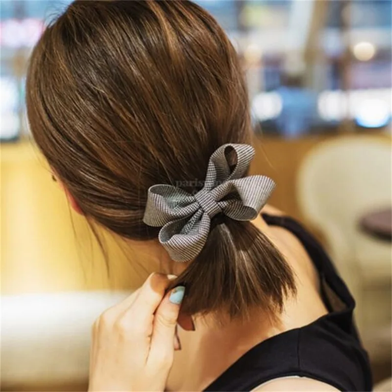 Fashion Women's Hair Bows Elastic Hair Bands For Women Big bow Cute Designs Ponytail Holders Head Rope Hair Accessories
Fashion Women's Hair Bows Elastic Hair Bands For Women Big bow Cute Designs Ponytail Holders Head Rope Hair Accessories