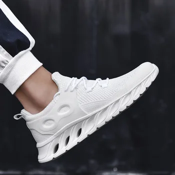 Casual Shoes For Men Spring Autumn Solid Fly Weave Walking Shoes Breathable Lace Up Adult Male White Shoes Outdoor
Casual Shoes For Men Spring Autumn Solid Fly Weave Walking Shoes Breathable Lace Up Adult Male White Shoes Outdoor