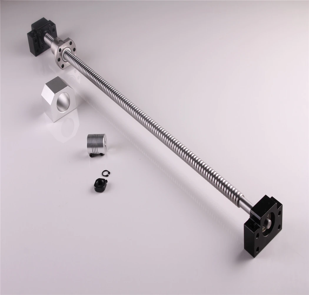 SFU1605 Ballscrew Set 750mm End Machine Ball Screw with Ballnut Housing + 6.35*10mm Coupler & BK/BF12 End Support
SFU1605 Ballscrew Set 750mm End Machine Ball Screw with Ballnut Housing + 6.35*10mm Coupler & BK/BF12 End Support
