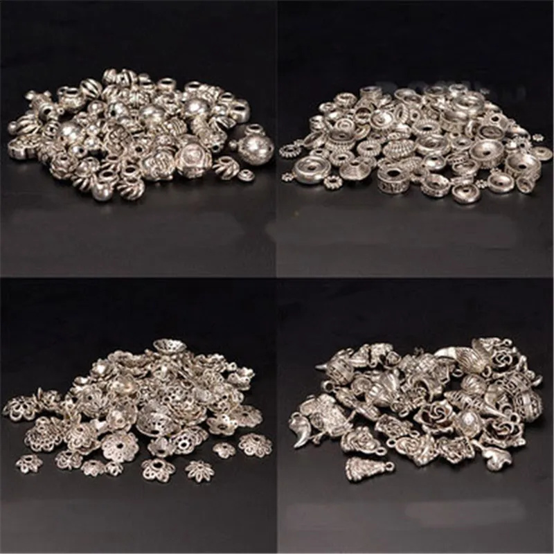 20pcs Random Design Size Alloy Tibetan Spacer Beads Loose Antique Silver Color Flower Charms Beads For Jewelry Making Findings
20pcs Random Design Size Alloy Tibetan Spacer Beads Loose Antique Silver Color Flower Charms Beads For Jewelry Making Findings