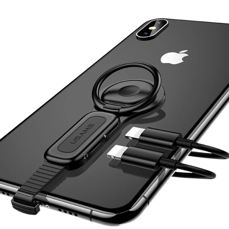Dual Lightning Phone Ring Holder Adapter for iPhone iOS 2 In 1 Cable Music Charging Stand Headphone Earphone Charging Splitter
Dual Lightning Phone Ring Holder Adapter for iPhone iOS 2 In 1 Cable Music Charging Stand Headphone Earphone Charging Splitter