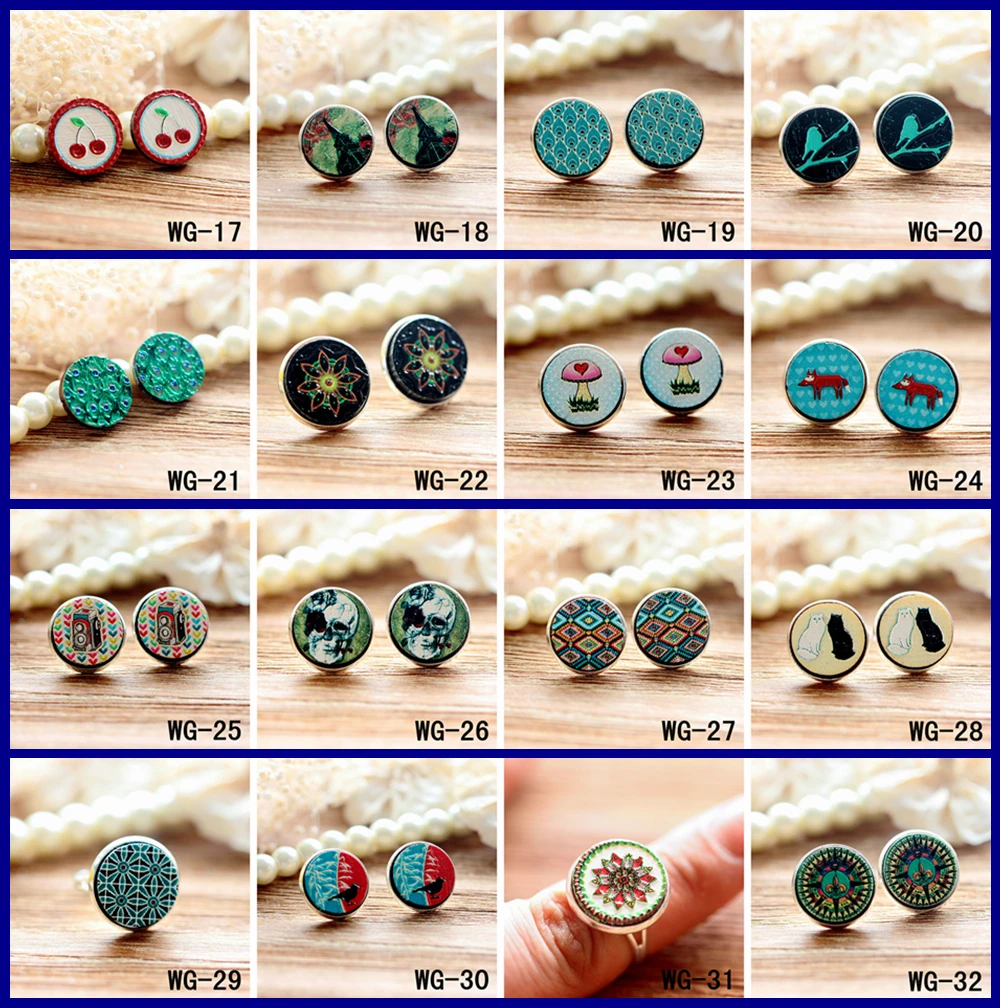 10PCS WG-3D Embossed 16mm Round Coloured Drawing pattern Laser Cut wood Cabochon DIY for Rings, Earring,Brooch,Necklace(17-32)
10PCS WG-3D Embossed 16mm Round Coloured Drawing pattern Laser Cut wood Cabochon DIY for Rings, Earring,Brooch,Necklace(17-32)