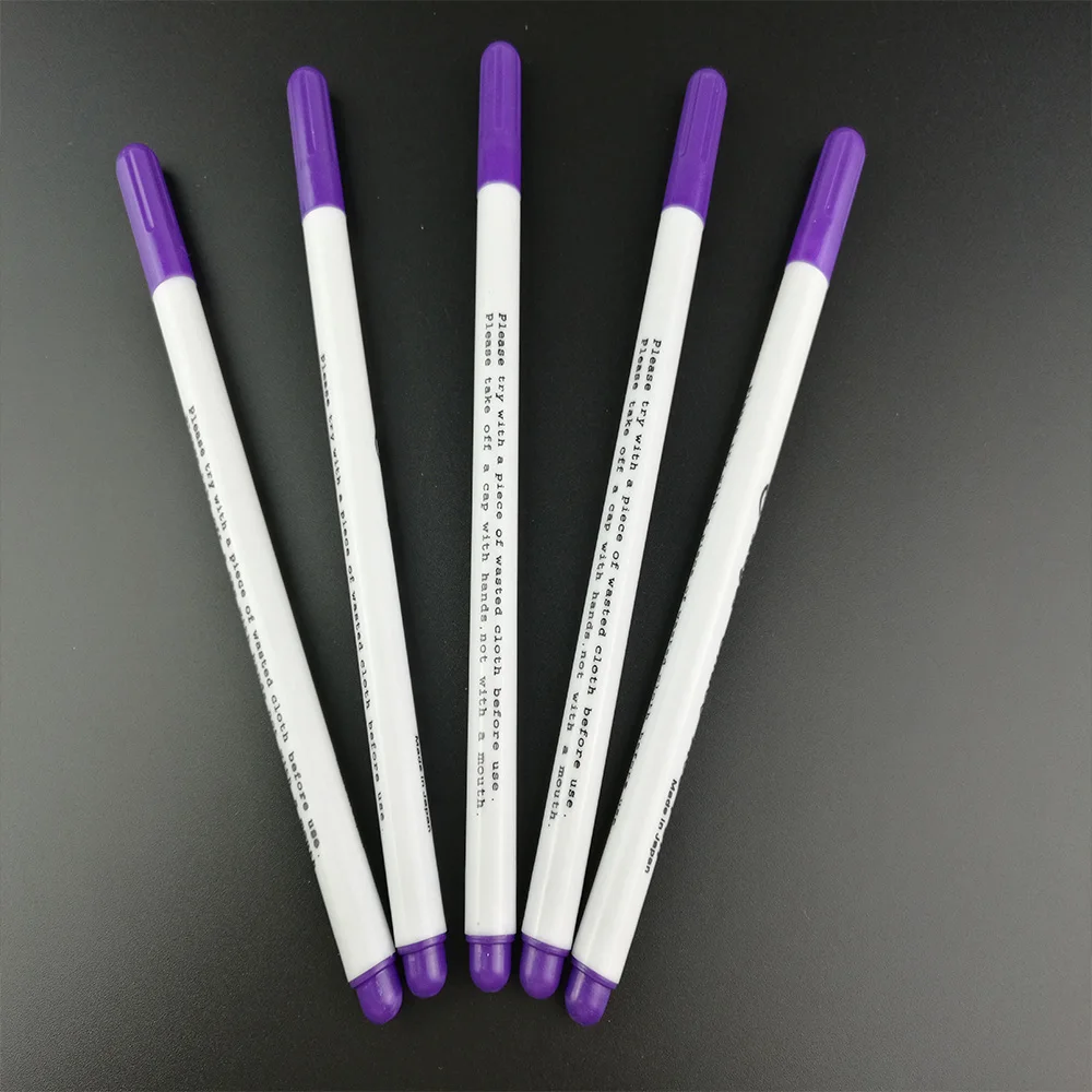 8Pcs Sewing Tools Pens Air Erasable Pen Easy Wipe Off Water Soluble Fabric Marker Pen Temporary Marking Replace Tailor's Chalk
8Pcs Sewing Tools Pens Air Erasable Pen Easy Wipe Off Water Soluble Fabric Marker Pen Temporary Marking Replace Tailor's Chalk