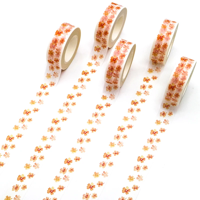 1 PCS Creative Flower Petal Washi Tape Adhesive Paper Tape School Office Supplies Decorative Masking Tape Sticker 15mm*10m
1 PCS Creative Flower Petal Washi Tape Adhesive Paper Tape School Office Supplies Decorative Masking Tape Sticker 15mm*10m