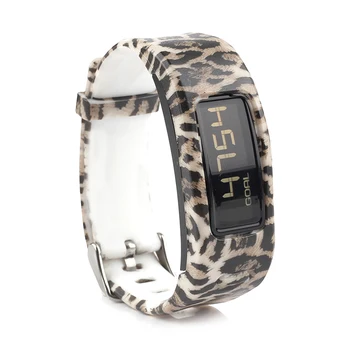 Honecumi Vivofit Leopard Pattern Band Silicone Replacement Band for Garmin Vivofit 1 Wristband Smart Bracelet with Metal Buckle
Honecumi Vivofit Leopard Pattern Band Silicone Replacement Band for Garmin Vivofit 1 Wristband Smart Bracelet with Metal Buckle