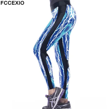 FCCEXIO New Brand Winter Women Leggings Sporting Lightning Printed Pants 3D Color Legins Ray Fluorescence High Elastic Leggins
FCCEXIO New Brand Winter Women Leggings Sporting Lightning Printed Pants 3D Color Legins Ray Fluorescence High Elastic Leggins
