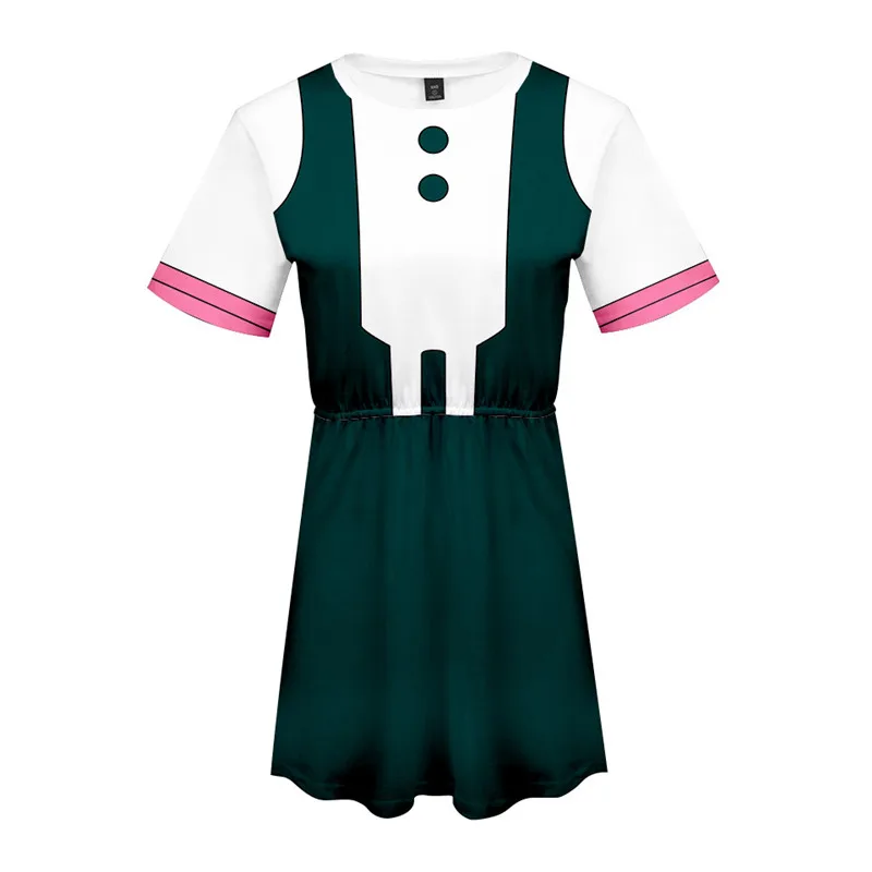 Boku no My Hero academic костюм для косплея изюку мидория OCHACO URARAKA платье Asui Tsuyu Todoroki Shoto |