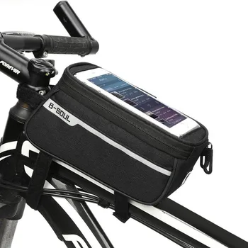 Bike Cycling Front Frame Bag Waterproof Mobile Phone Case Pannier Bicycle Phone Holder Storage Bags
Bike Cycling Front Frame Bag Waterproof Mobile Phone Case Pannier Bicycle Phone Holder Storage Bags
