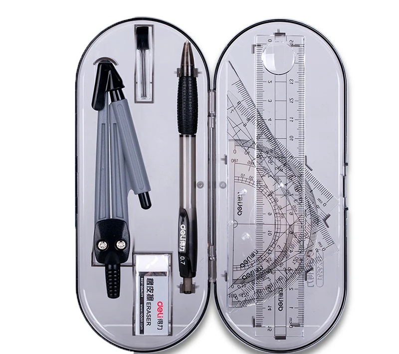 Student Stationery Painting Set Round Rule Triangular Rule Angle Measuring Rule Student Drawing Set
Student Stationery Painting Set Round Rule Triangular Rule Angle Measuring Rule Student Drawing Set