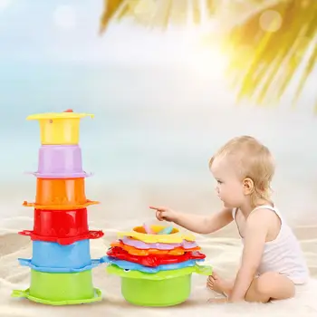 6pcs Set Stack Cup Baby Bath Toy Kid Bathroom Education Water Toy Child Boy Girl 1 To 3 Toddler Bathtub Foam Beach Swimming Pool
6pcs Set Stack Cup Baby Bath Toy Kid Bathroom Education Water Toy Child Boy Girl 1 To 3 Toddler Bathtub Foam Beach Swimming Pool
