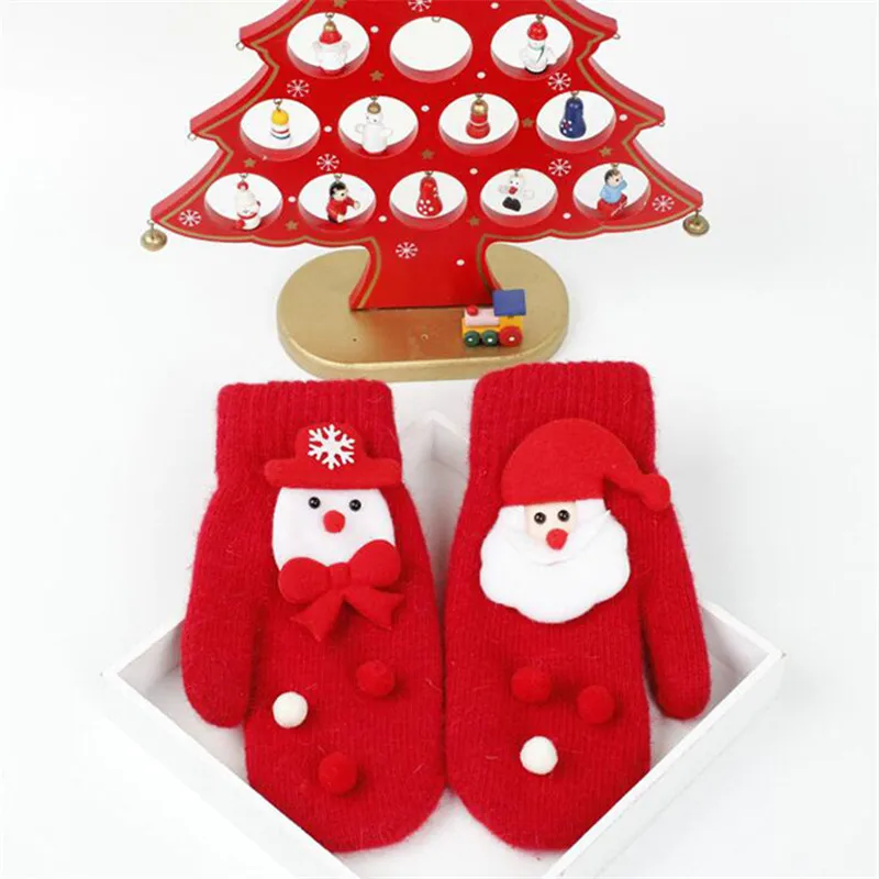 Christmas Gift Women Warm Gloves Red Thicken Mittens for Women with Santa Claus Fashion Rabbit hair DIY New Year Gloves
Christmas Gift Women Warm Gloves Red Thicken Mittens for Women with Santa Claus Fashion Rabbit hair DIY New Year Gloves