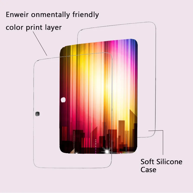 Colorful Printed Painted Soft Silicone Tablet Case For Samsung GALAXY Tab 3 10.1 GT-P5200 P5210 10.1 Inch Diy Custom Shell
Colorful Printed Painted Soft Silicone Tablet Case For Samsung GALAXY Tab 3 10.1 GT-P5200 P5210 10.1 Inch Diy Custom Shell