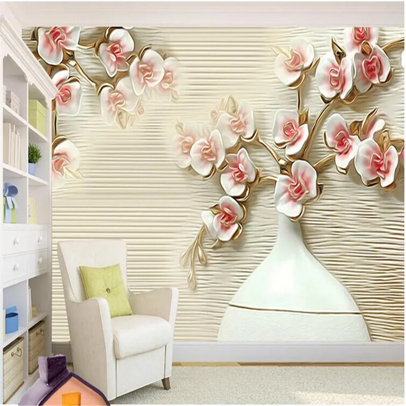 Custom 3d photo wallpaper Stereoscopic 3D wallpaper embossed abstract art backdrop European living room large mural plum frock
Custom 3d photo wallpaper Stereoscopic 3D wallpaper embossed abstract art backdrop European living room large mural plum frock