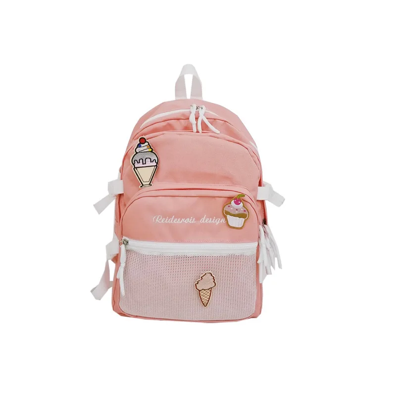 Japanese College Wind Lolita Girl Cute Backpack Cartoon Ice Cream Shoulder Bag Fashion Lady Rucksack Back Pack for School
Japanese College Wind Lolita Girl Cute Backpack Cartoon Ice Cream Shoulder Bag Fashion Lady Rucksack Back Pack for School