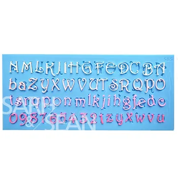 M0776 Numbers and letters alphabet B Fondant cake molds cake tools chocolate mould kitchen baking Sugarcraft Decoration Tool
M0776 Numbers and letters alphabet B Fondant cake molds cake tools chocolate mould kitchen baking Sugarcraft Decoration Tool