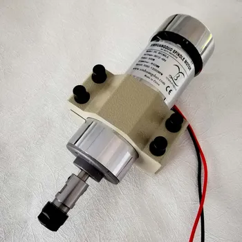 500W Air Cooled DC Spindle Motor 0.5KW 12-48V ER11 ER16 collect + The New 52mm clamp Mount bracket fixture for PCB CNC Machine
500W Air Cooled DC Spindle Motor 0.5KW 12-48V ER11 ER16 collect + The New 52mm clamp Mount bracket fixture for PCB CNC Machine