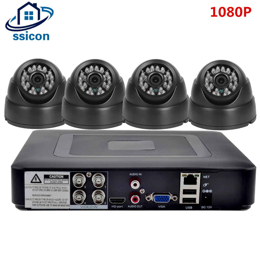 SSICON HD 4CH Security Camera System 1080P HDMI AHD DVR 4PCS 1080P AHD Cameras Dome Camera Indoor Surveillance CCTV System
SSICON HD 4CH Security Camera System 1080P HDMI AHD DVR 4PCS 1080P AHD Cameras Dome Camera Indoor Surveillance CCTV System