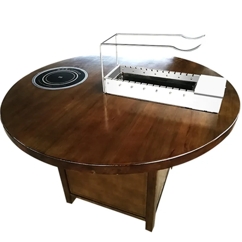 high quality old elm bbq table natural wood support customization matching grill fine craft in business/barbecue shop 2-8 people
high quality old elm bbq table natural wood support customization matching grill fine craft in business/barbecue shop 2-8 people
