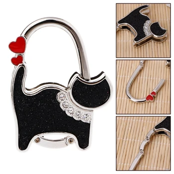 Unisex Table Cat Foldable Purse Bag Rhinestone Hanger Hangbag Hook Holder Safer Gift
Unisex Table Cat Foldable Purse Bag Rhinestone Hanger Hangbag Hook Holder Safer Gift