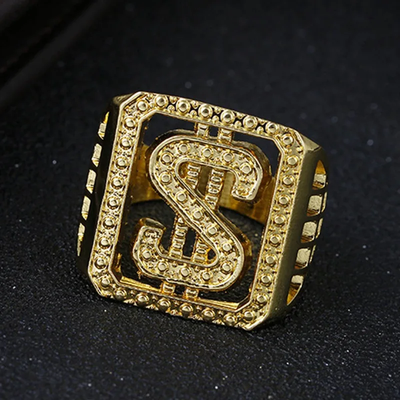 2018 Bling Gold Color Titanium Stainless Steel US Dollar Sign Signets Rings For Men Jewelry
2018 Bling Gold Color Titanium Stainless Steel US Dollar Sign Signets Rings For Men Jewelry