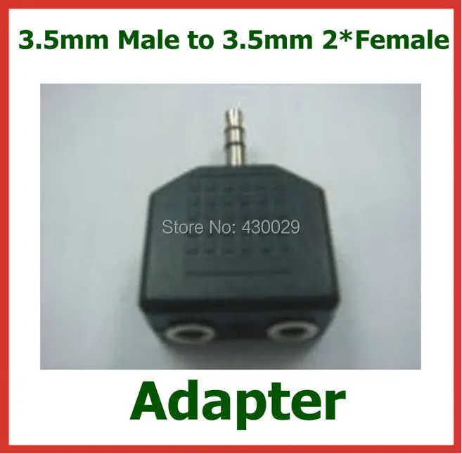 10pcs Adapter 3.5mm Male to 3.5mm 2*Female Y Splitter Plug Audio Coupler Connector 1 Male to 2 Female Extender Converter
10pcs Adapter 3.5mm Male to 3.5mm 2*Female Y Splitter Plug Audio Coupler Connector 1 Male to 2 Female Extender Converter