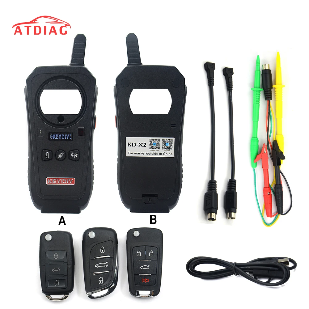 Original KEYDIY KD-X2 KD X2 Remote Maker Unlocker and Generator-Transponder Cloning Device with 96bit 48 Transponder with chip
Original KEYDIY KD-X2 KD X2 Remote Maker Unlocker and Generator-Transponder Cloning Device with 96bit 48 Transponder with chip