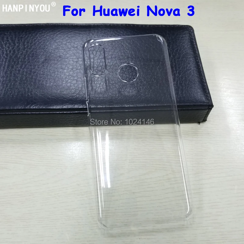 Для huawei Nova3 новый тонкий кристалл прозрачный жесткий PC задняя крышка защиты кожи