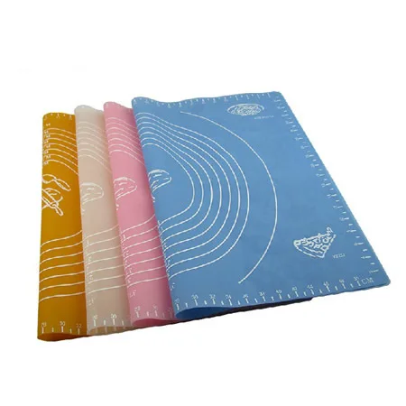 Image 50*40CM Large Silicone Pastry Board High Temperature Resistant  40c~230c Cake Boards Silicone Pad Cake Decorating Tools