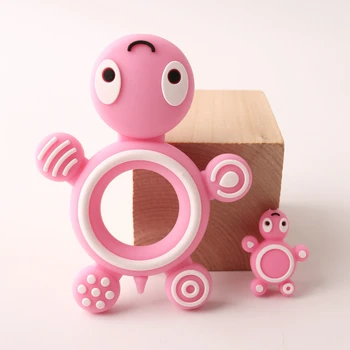 Bite Bites Baby Tortoise Silicone Pendant 2pc/1set Teething Tourtoise Mini Chewable Beads BPA Free Cartoon Baby Teether
Bite Bites Baby Tortoise Silicone Pendant 2pc/1set Teething Tourtoise Mini Chewable Beads BPA Free Cartoon Baby Teether
