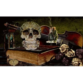 Skulls Book Violin 5d diy Diamond Painting Full Drill Rhinestone Embroidery Diamonds Mosaic Kits Cross Stitch Wall Home Decor
Skulls Book Violin 5d diy Diamond Painting Full Drill Rhinestone Embroidery Diamonds Mosaic Kits Cross Stitch Wall Home Decor