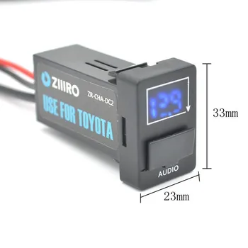 Car USB Audio MP3 Socket with DC Voltage LCD Display for Toyota Corolla Auris Camry Reiz RAV4 Highlander
Car USB Audio MP3 Socket with DC Voltage LCD Display for Toyota Corolla Auris Camry Reiz RAV4 Highlander