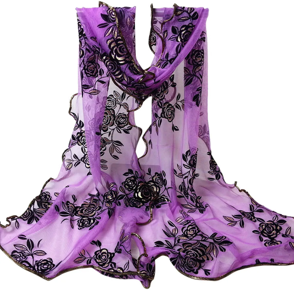 Flower Printing Lace Silk Scarves Women Long Soft Wrap Shawl Lady Stole Pashmina Bag Scarf Korean Style Woman Bufanda C10
Flower Printing Lace Silk Scarves Women Long Soft Wrap Shawl Lady Stole Pashmina Bag Scarf Korean Style Woman Bufanda C10