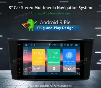 Multimedia 8" Android 9.0 Head Unit Car Radio Player GPS for Mercedes Benz W211 E200 E220 E240 W219 Plug Play GPS TPMS NO DVD
Multimedia 8" Android 9.0 Head Unit Car Radio Player GPS for Mercedes Benz W211 E200 E220 E240 W219 Plug Play GPS TPMS NO DVD