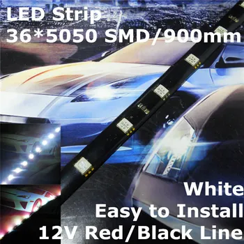 Stock Shipping New 12V CE Car LED Decoration Soft Strip 900mm White Color(36*5050 SMD) For Out/In Door Signal Atmosphere Light
Stock Shipping New 12V CE Car LED Decoration Soft Strip 900mm White Color(36*5050 SMD) For Out/In Door Signal Atmosphere Light