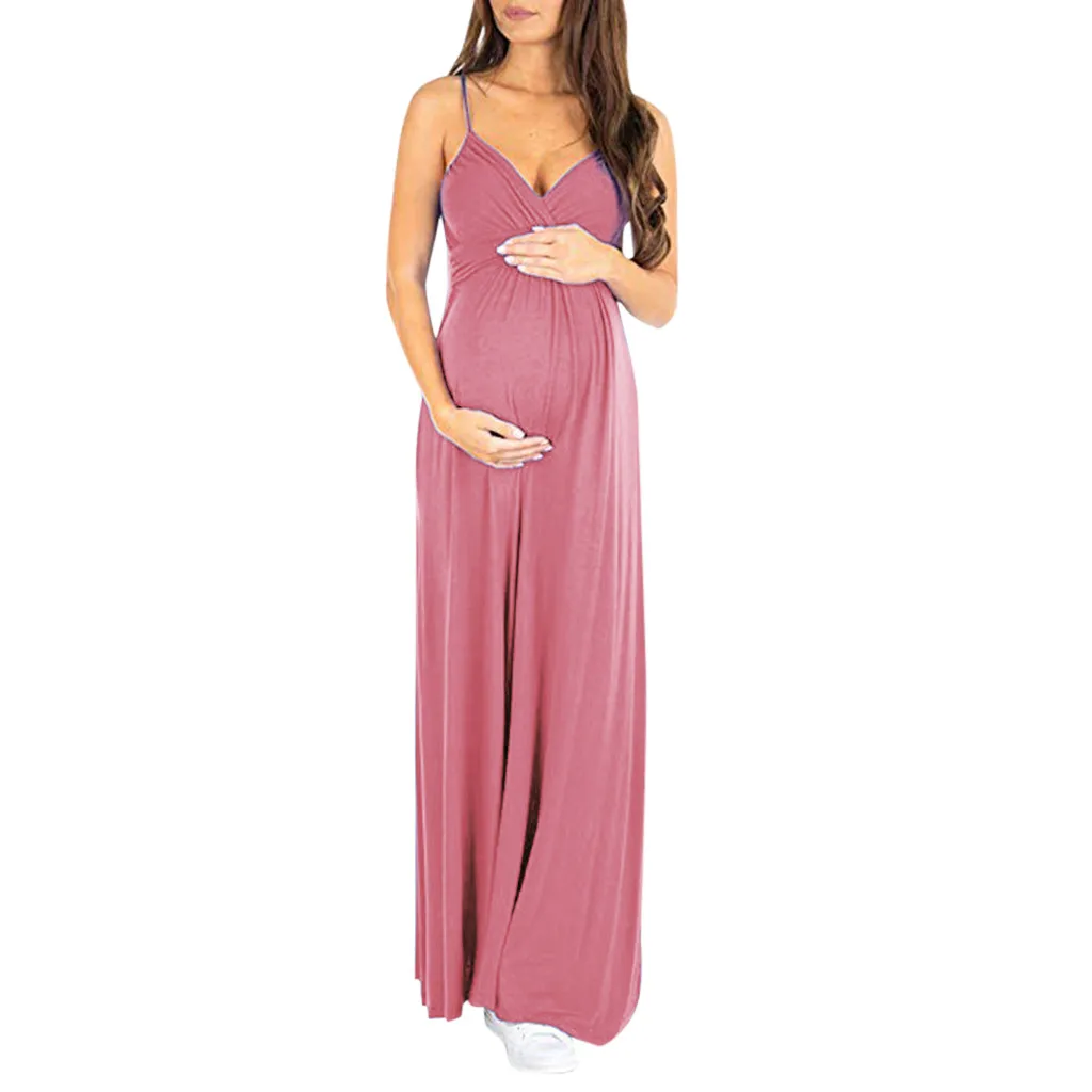 Women Maternity Dresses Long Summer Elegant Sexy Sleeveless V Neck Casual Nursing Dress Pregnant Clothes Vetement Femme 19May24
Women Maternity Dresses Long Summer Elegant Sexy Sleeveless V Neck Casual Nursing Dress Pregnant Clothes Vetement Femme 19May24