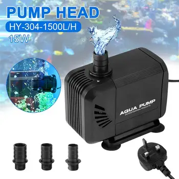 1Pc Ultra-Quiet 15W 1500L/H EU Plug Water Submersible Pump Flow Rate Fountain Aquarium Water PumpAir Fish Tank
1Pc Ultra-Quiet 15W 1500L/H EU Plug Water Submersible Pump Flow Rate Fountain Aquarium Water PumpAir Fish Tank