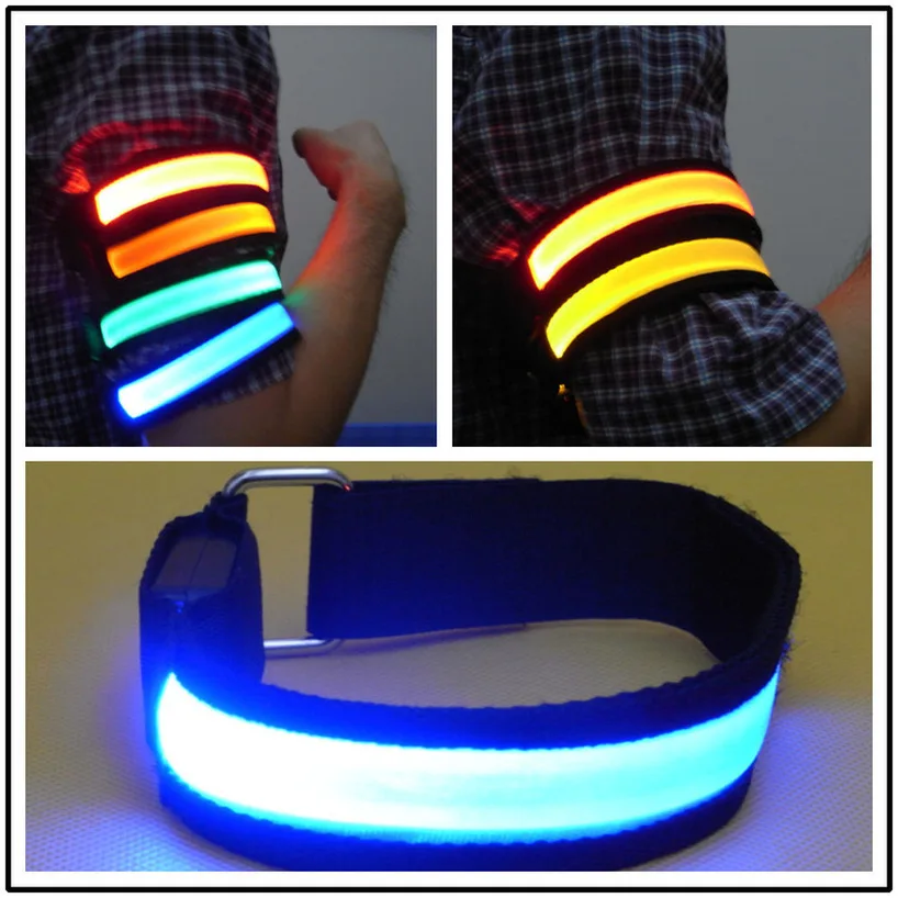 1pcs Bike LED Safety Light Night Running Walking Cycling Warning Light Luminous Arm Strap Reflective Leg Belt Waterproof Lights
1pcs Bike LED Safety Light Night Running Walking Cycling Warning Light Luminous Arm Strap Reflective Leg Belt Waterproof Lights