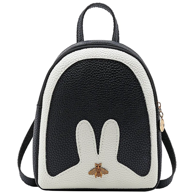 San Trummel 2019 Single Shoulder Oblique Spin Rabbit Little Backpack Fashion Tide Lady Student School satchel Cell Phone Pocket
San Trummel 2019 Single Shoulder Oblique Spin Rabbit Little Backpack Fashion Tide Lady Student School satchel Cell Phone Pocket