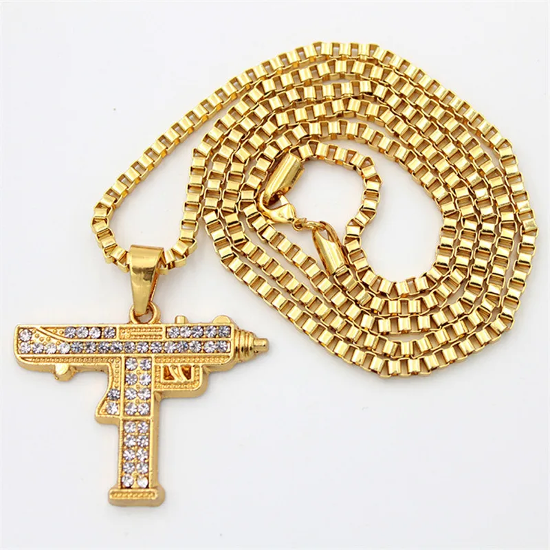 Hip Hop Gun Alloy Gold Color necklace Car Pendant Hanging Car Interior Decoration Rear View Mirror Accessories For Car Ornament
Hip Hop Gun Alloy Gold Color necklace Car Pendant Hanging Car Interior Decoration Rear View Mirror Accessories For Car Ornament