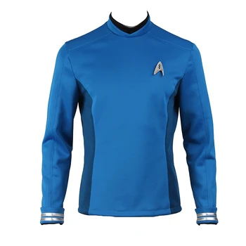 Startreks Beyond Costume Science Officer Leonard McCoy Bones Cosplay Shirt Bule Uniform Adult Men Halloween Carnival Outfit
Startreks Beyond Costume Science Officer Leonard McCoy Bones Cosplay Shirt Bule Uniform Adult Men Halloween Carnival Outfit