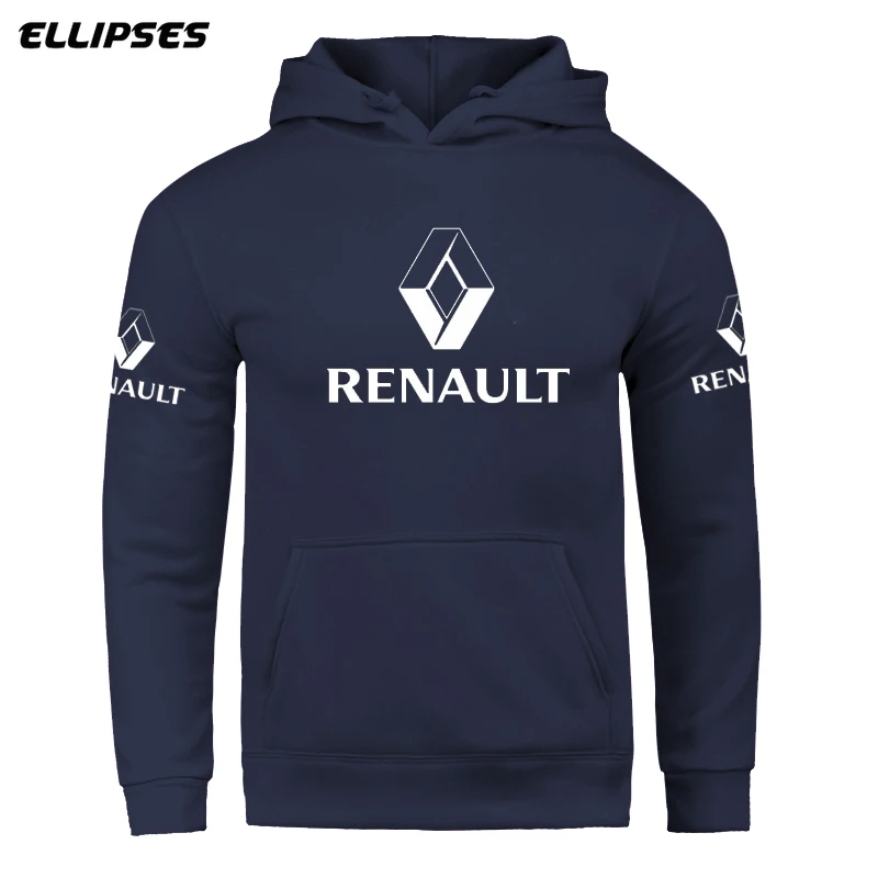 Толстовки с логотипом Renault модная спортивная одежда принтом толстовки для мужчин