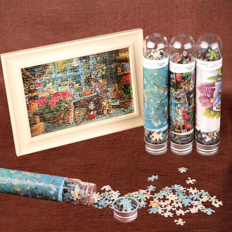 150Pcs/1Set Mini Tube 3D Jigsaw Puzzle Educational Toy Painting Learning Kids Gift Creative Intellectual Famous Paintings A146
150Pcs/1Set Mini Tube 3D Jigsaw Puzzle Educational Toy Painting Learning Kids Gift Creative Intellectual Famous Paintings A146