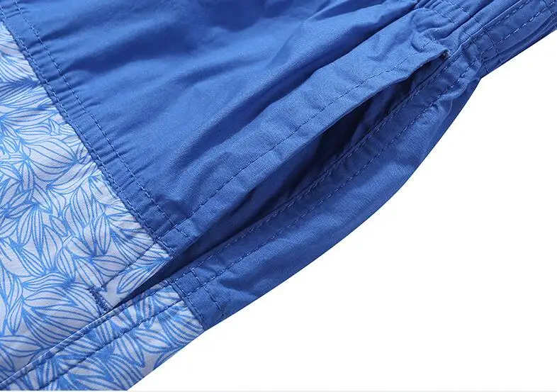 New Cotton Surfing Beach Shorts Men's Boardshorts Patchwork Surf Swim Short Pants Quick Dry Swimwear Beach Shorts For Male 8