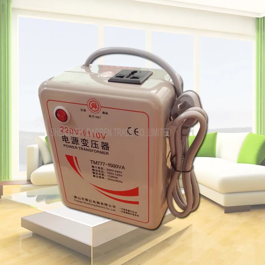 1 PC 1500w 1.5KVA Step Down Voltage Converter Transformer 220v-240V to 110v-120V
1 PC 1500w 1.5KVA Step Down Voltage Converter Transformer 220v-240V to 110v-120V