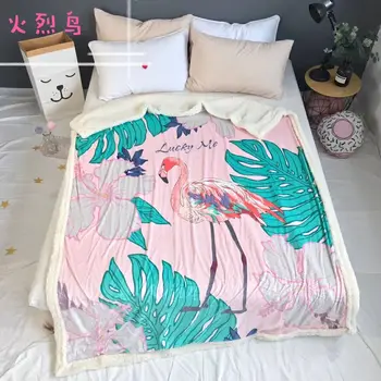 Two Size Pink Birds Anime Blanket Plush Velvet Warm Decoration Soft Bed Home Throw Sofa Blankets Adult Gifts NEW
Two Size Pink Birds Anime Blanket Plush Velvet Warm Decoration Soft Bed Home Throw Sofa Blankets Adult Gifts NEW