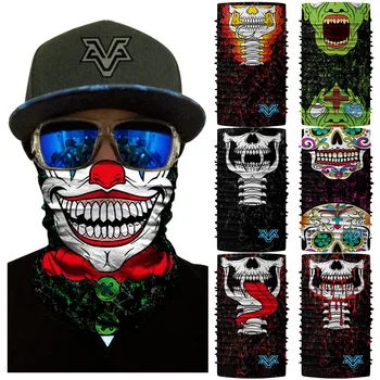 Color Skull Joker Face Mask Anime Ski Headwear Neck Bandanas Windproof Magic Scarf Seamless Balaclava
Color Skull Joker Face Mask Anime Ski Headwear Neck Bandanas Windproof Magic Scarf Seamless Balaclava