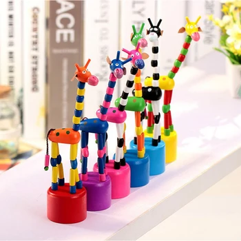 Baby Kids Educational Wooden Toys Multicolor Dancing Standing Rocking Giraffe Wooden Toys for Children Spring Swing Baby Giraffe
Baby Kids Educational Wooden Toys Multicolor Dancing Standing Rocking Giraffe Wooden Toys for Children Spring Swing Baby Giraffe