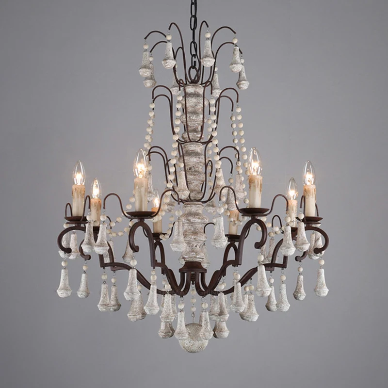 Retro Solid Wood Chandelier Hanging Chandeliers For Living Room Bedroom Kitchen Indoor Lighting Country Style lamp Fixture Light
Retro Solid Wood Chandelier Hanging Chandeliers For Living Room Bedroom Kitchen Indoor Lighting Country Style lamp Fixture Light